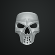 Fragment2.png DIGITAL Hockey Skull Mask "Fragment", Call of Duty inspired, Ghost mask, File for 3d printing, call of duty operator.