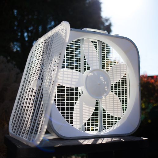📦 Box Fan High-Pressure Mod - For LASKO・ 3D File for 3D printing・Cults