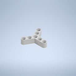 Lego-compatible-Y-Beam_3x2-Hole.png Archivo STL gratuito Viga Y compatible con Lego 3x3・Idea de impresión 3D para descargar