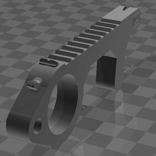 CleanKey Glock 3D model