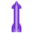 Starship Orb porte-cle - Bottom.stl Starship key chain (Prototype + Crew version)