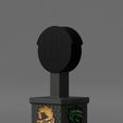 HP_3.jpg Headphone stand 3D model for 3D printing inspired by Harry Potter 3D printing model