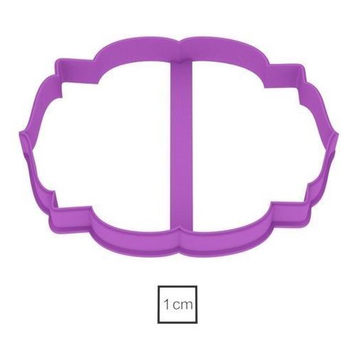 plate 25_04.jpg Download STL file Plate 25 cookie cutter for professional • 3D printable object, gleblubin