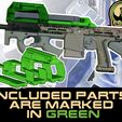 UNW-P90-PE-ETHA-2-MAG-mount-green.jpg UNW P90 MAG MOUNT FOR THE PLANET ECLIPSE ETHA 2, EMEK AND EMF100