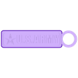 Porte Clef  us long.STL STL file Keychain set - Keychain lot・3D printing template to download