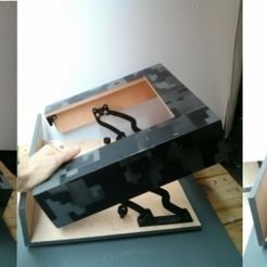 1960e9c18da99d9c50a6a64a19de8ae8_preview_featured.jpg STL-Datei Special folding hinges for case-rap (custom version) kostenlos・Vorlage für 3D-Drucker zum herunterladen