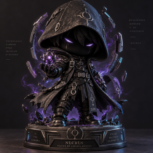 Boneco Chibi Anime