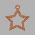 8.png Hollow christmas star X76