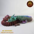 4.jpg Articulated Dragon, print-in-place, No-Support