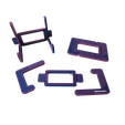 stand2.png Credit Card sized collapsable Phone Stand for every Wallet