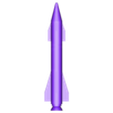 Rocket Model.STL Simple Rocket Model