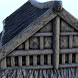 56.png Large medieval house with multi-floored thatched roof (8) - Warhammer Age of Sigmar Alkemy Lord of the Rings War of the Rose Warcrow Saga