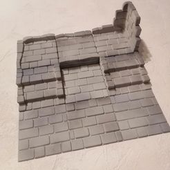 décor-peint.jpg Archivo STL Diorama Piedra Decorativa V2・Diseño de impresora 3D para descargar