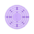 019_-_K_-_Potassium.stl Customizable Atom Deluxe (every element preconfigured)