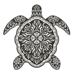 tortue-2.jpg Turtle Mandala Wall Decoration