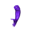 braccio_sx.stl Javier Zanetti 3D Model Figure