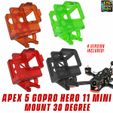 Apex-Gopro-Hero-11-Mini-30-Degree-1.jpg Apex 5 Inch / Apex HD / Apex DC Gopro Hero 11 Mini Mount 30 Degree