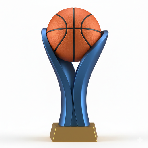 Basketball Trophy – Sports Award 3D Model
