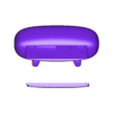 LILYGO-T-Display-S3-blob-v63.stl Blob enclosure w. legs for T-Display S3 Long display by LILYGO (ESP32-S3R8)