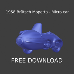 New Project(13).png Fichier STL gratuit 1958 Brutsch Mopetta - Micro voiture・Idée pour impression 3D à télécharger
