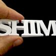 IMG_20190226_150708 edit.jpg Free STL file Shim the shim・3D printable design to download
