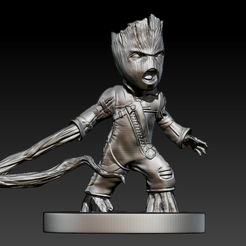 Groot.png Free STL file Groot ( Guardian Of The Galaxy )・3D printer model to download, BeerOclock