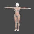 10.jpg Beautiful Woman -Rigged and animated for Unity