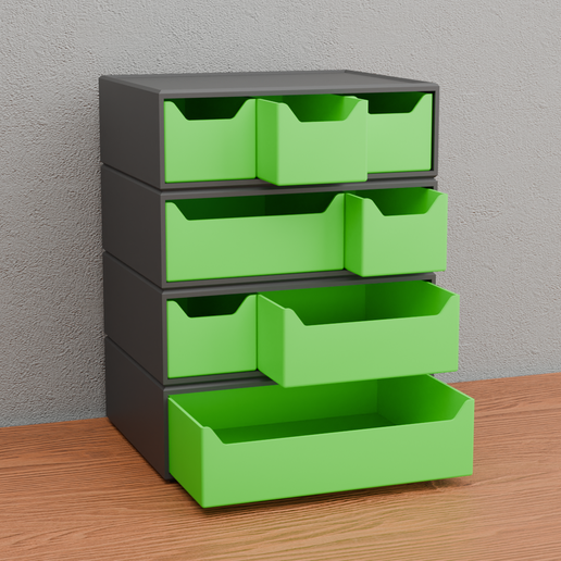 🪑 Modular drawers・Archivo STL Gratis para Impresión 3D・Cults