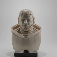 avant.png STL file Calsius primarius lieutenant bust WAR - HAMMER TABLETOP MINIATURE・3D printable model to download