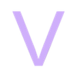 LetterBoard_V.stl Letter Board (Customisable)