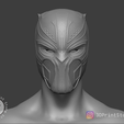 1.png Killmonger Golden Jaguar - Fan Art for cosplay 3D print model