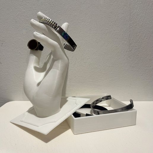 Hand Jewellery Holder with Secret Box
