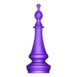 Bishop.stl Stylized Chess Vol 1