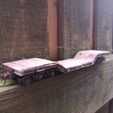 IMG_20200823_111548.jpg on3 on30 heavy duty lowloader train flatcar railway wagon model