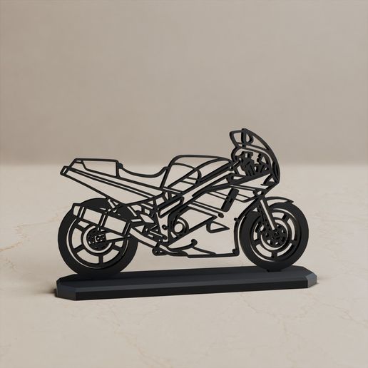 YAMAHA FZR1000 EXUP MODELL STAND DECOR