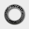 Magical-Circle-HD-3D-Print-Model2.jpg Dark Magician Magic Circle Ring - 3D Print Model Bundle