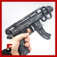 cults3D-10.jpg TEC9 Uzimatic TEC-9 Gun Replica Prop fake training gun