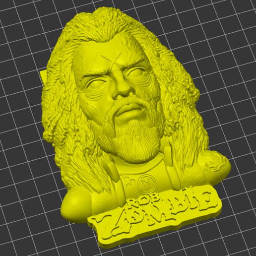 🧟 Rob Zombie・ STL File for 3D printing・Cults