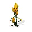 1.jpg CORN MAN VEGETABLE FOOD ANIMATED 3D MODEL - 3D PRINTING - OBJ - FBX - BLENDER GAME TOY TEDDY PET KID CHILD