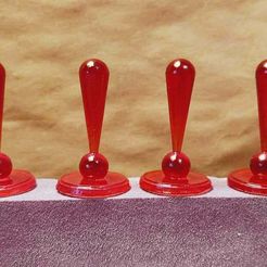 84624835_10222560658075339_818623996433006592_o.jpg Free STL file Markers Set for Tabletop Miniatures・3D printing template to download