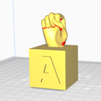 ManoCUra.png Sign language Alphabet in 3d (SLA), stl separated by letters.