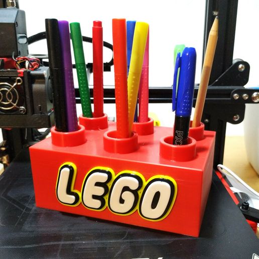 Lego Pencil 3D model