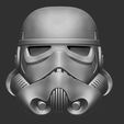 2131321.jpg Stormtrooper helmet life size scale from Rouge one 3D print model
