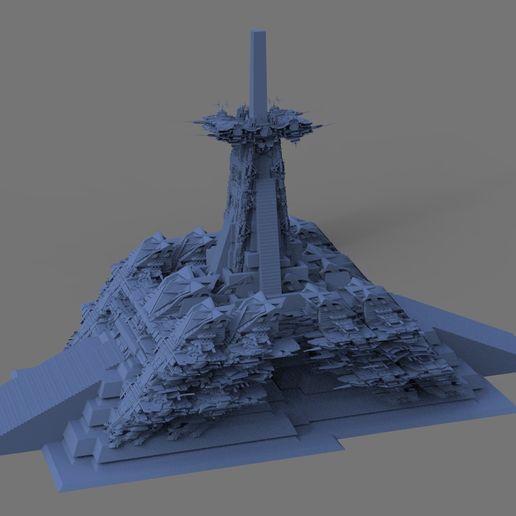 Aztec destroyer tower pyramid 2