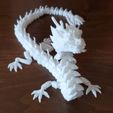 Flexi Print-in-Place Imperial Dragon with 3MF Included!