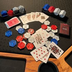 IMG_0845.jpg Free 3D file Chip Tray For Star Wars Themed Poker Chips・Design to download and 3D print