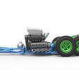 8.jpg Diecast Front engine old school 6 wheeled dragster Scale 1:25