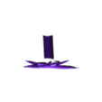 v2_blast_a.stl CAULIFLA DRAGONBALL SUPER SSJ SAIYAN 3 versions included. Dynamic pose for LEDs-  HIGH POLY STL 3D print model
