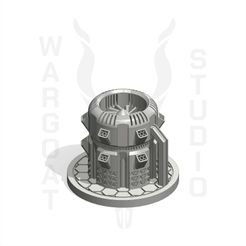 OBJ-OHUN401.jpg STL file Heater / Heating Unit Objective・3D printable design to download