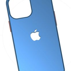 Foto-1.jpg STL file Iphone 13 Pro Max Case - Apple Logo・3D printing design to download